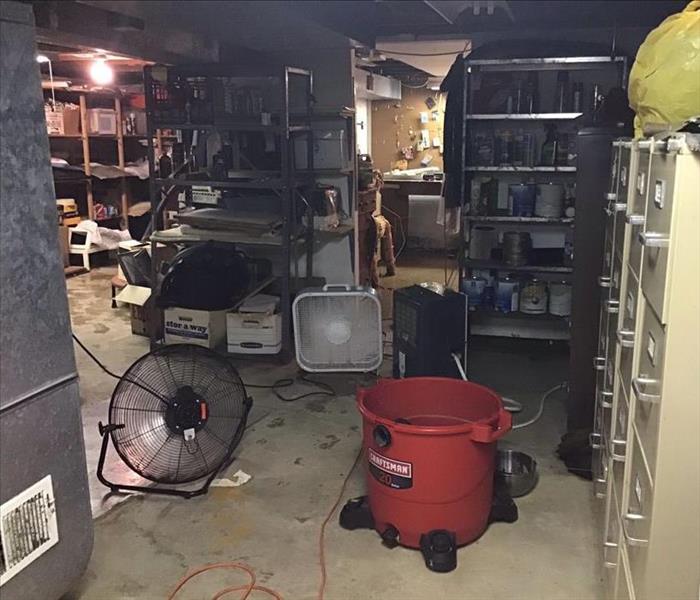 Flooded Basement in Savage